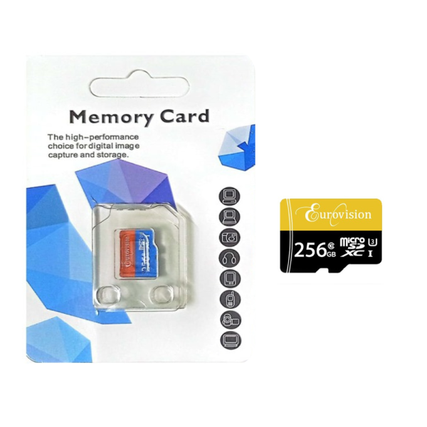 256GB High-Speed Memory Card Powerful Storage for CCTV & Smart Devices