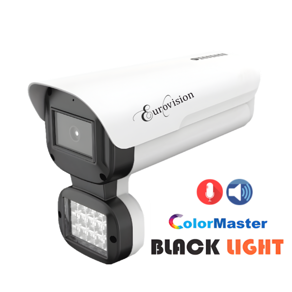 Eurovision 3MP AI Bullet Black Light IP Camera EV-HQ009-BLFC31-DF and EV-HQ009-BLFC41-AI
