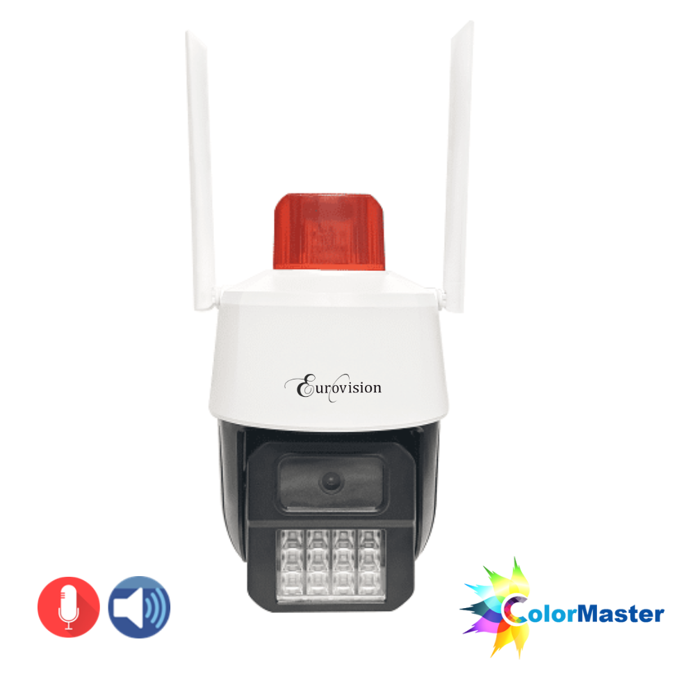 Eurovision 3MP Full-Color PTZ WiFi Camera EV-IPC98X3