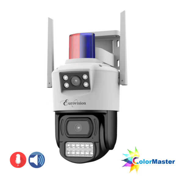 Eurovision 4MP Full-Color PTZ WiFi Camera EV-IPC408DL-X4