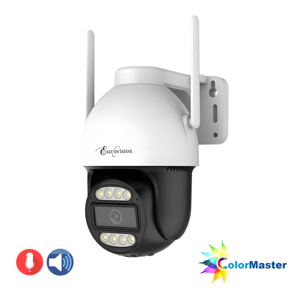 Eurovision 3MP Full-Color PTZ WiFi Camera EV-IPC105-X2
