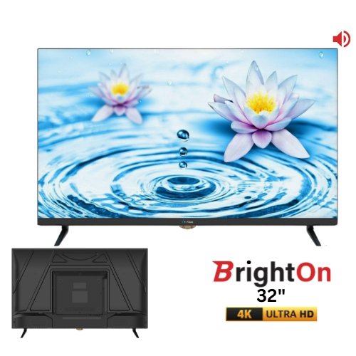 EV-SV3200A-4SI 32 Inch Full HD Monitor with 4K Support and Built-in Stereo Speakers