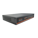 Eurovision EV-G0822GB 8 Port Gigabit PoE Switch with 2 Uplink and 2 SFP Ports