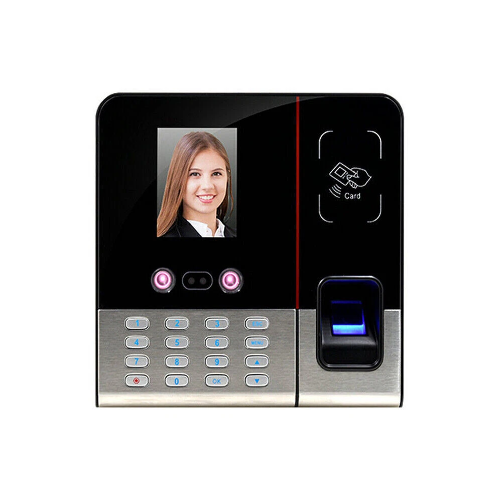 Eurovision EVF632 face recognition fingerprint attendance machine with TFT display