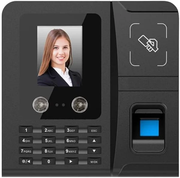 Eurovision EVF652 face recognition fingerprint access control device with TFT display