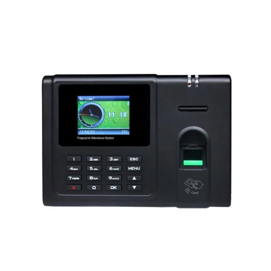 Eurovision EVS-K40-F fingerprint access control device with TFT display and battery backup