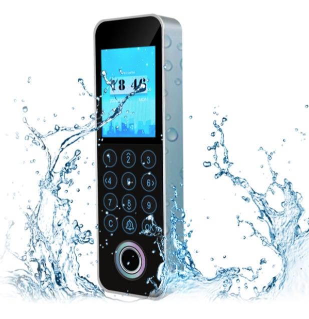 Eurovision EVS50 waterproof fingerprint access control device with metallic body