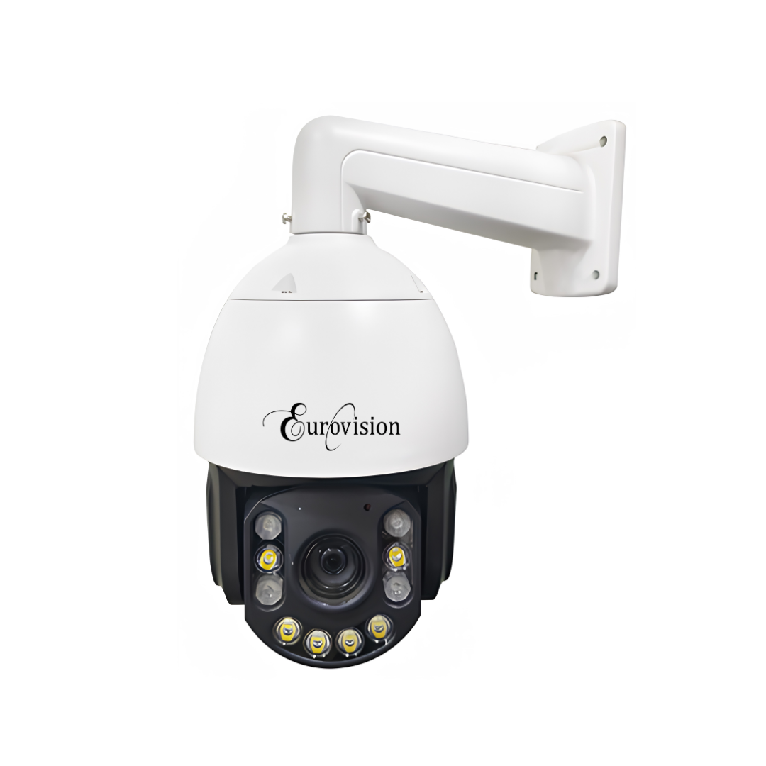 EV-IPC301D-PTZ30X | 6MP 30X Speed Dome PTZ IP Camera with Dual Light & Built-in PoE