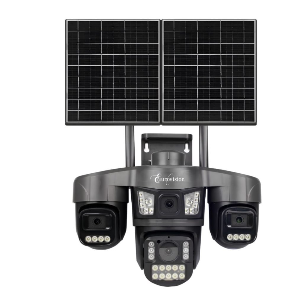 EV-HD71X4Q-M6-4L 4 Lens 4G Solar CCTV Camera Bangladesh