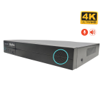Buy EV-IVR9916-4K-AIO 16 Channel 4K Intelligent Video Recorder with integrated speaker support, microphone, two-way intercom, broadcast function, HDMI output, H.265 compression, and remote monitoring. Perfect for advanced security systems.