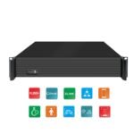 EV-IVR-128CH-4K-4HDMI | 128 Channel 8K Output Intelligent Video Recorder